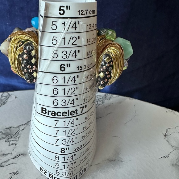 One-of-a-Kind Handmade Artisan Bracelet – Signed Statement Cuff - Picture 8 of 14